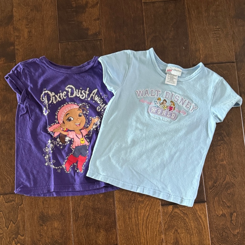 Disney Short Sleeve Tees - lot of two